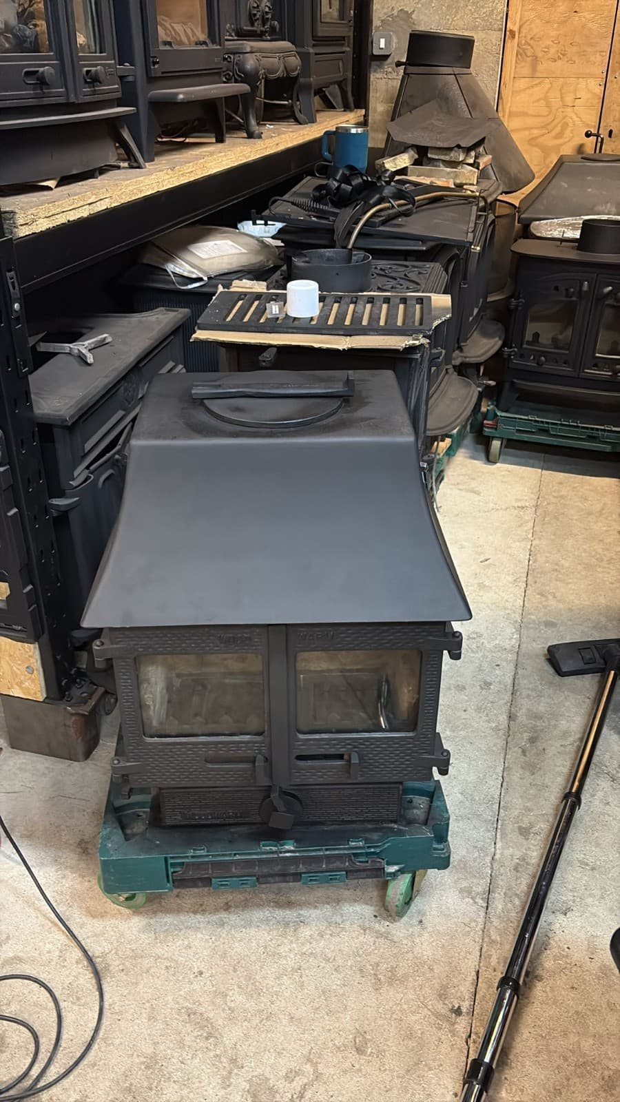 WOODWARM Stove, 5kW MULTIFUEL, COAL (log,wood+burner), 🚚🚚 — view 5
