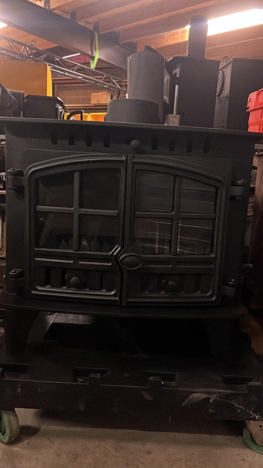 Hunter Herald 14 BOILER Stove, 14KW, MULTIFUEL, (log,wood+burner) BOILER ๐๐ โ view 2