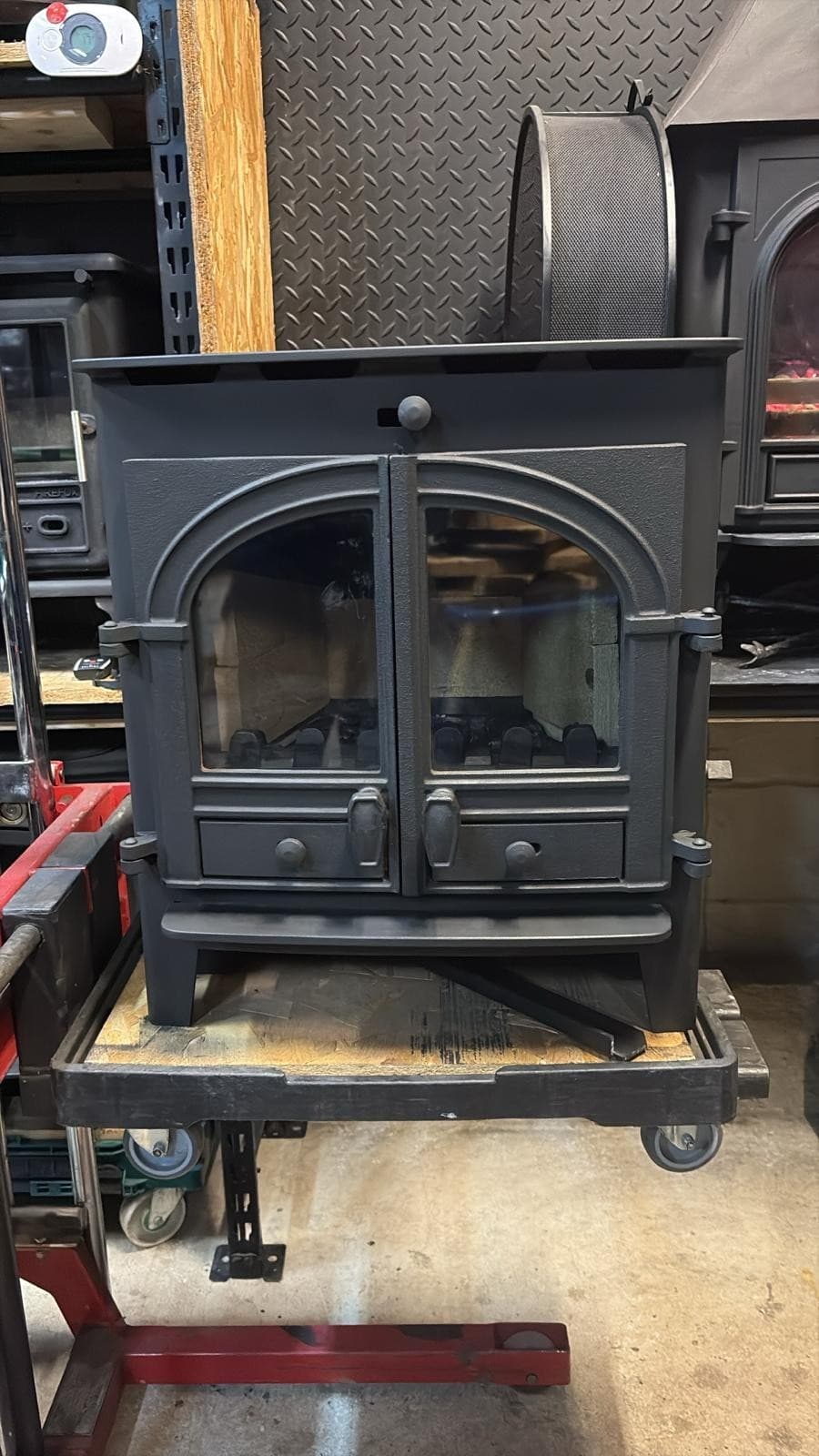 HUNTER Inset Stove 5Kw, Multifuel DELIVERY — view 5