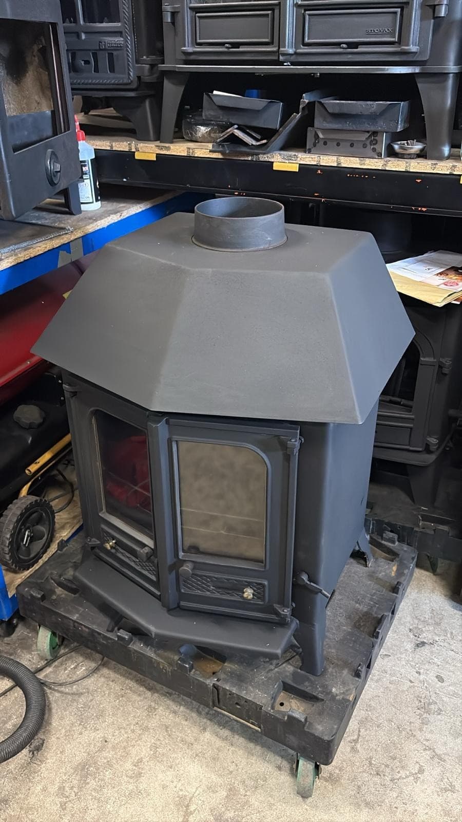 Charnwood Country 8 Stove, 8KW MULTIFUEL, COAL (log,wood+burner), , 🚚🚚🚚 — view 2