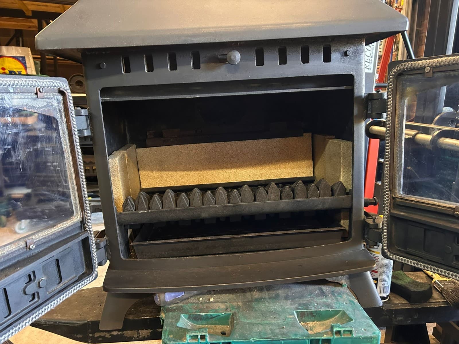Hunter Herald 8 Stove 8kw, MULTIFUEL, COAL (log,wood+burner), 🚚🚚🚚 — view 5