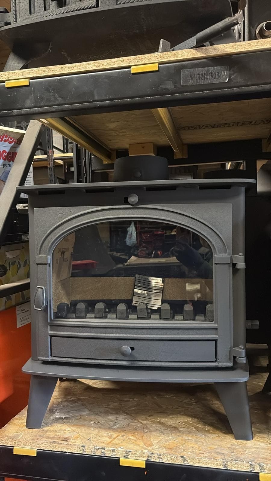 Parkway Consort 9 Stove 8kw, MULTIFUEL, COAL (log,wood+burner), 🚚🚚🚚 — view 3