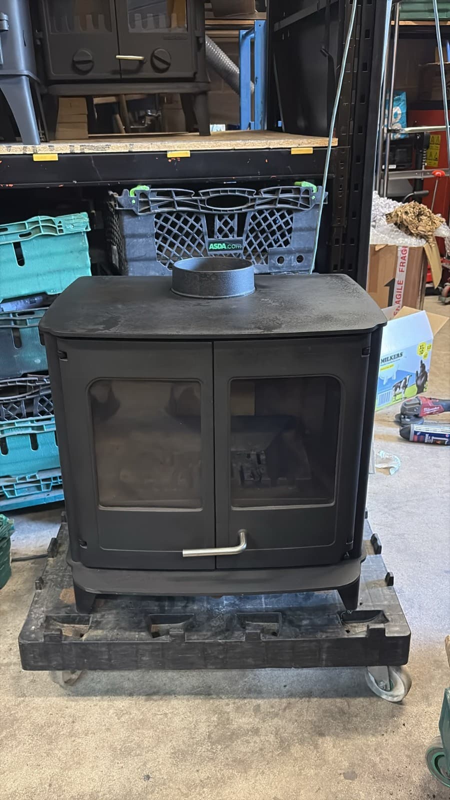 Morso 08 Stove MULTIFUEL, (log,wood+burner), DEFRA, 10kw free delivery — view 3