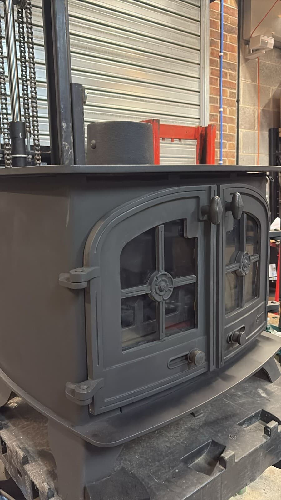 YEOMAN COUNTRY 14 Stove, 14KW, Multifuel, (log,wood+burner), DEFRA ๐๐ Delivery โ view 5