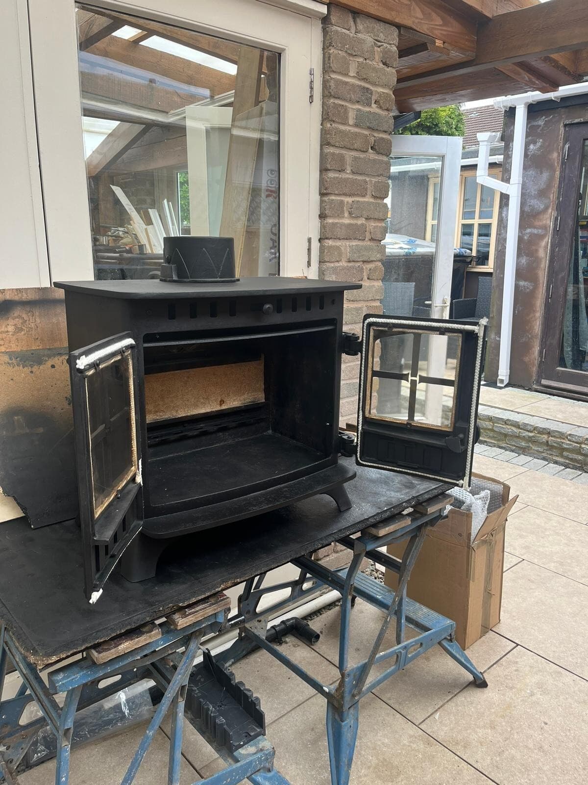 Hunter Herald 8 Stove 8kw, COAL, MULTIFUEL, (log,wood+burner), DEFRA, 🚚🚚🚚 — view 5