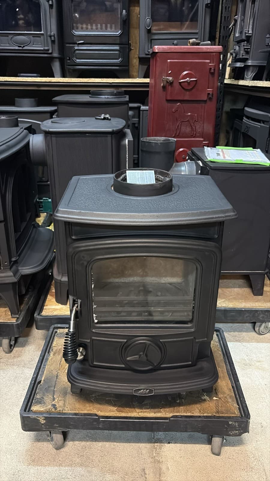AGA Stanley Waterford 5KW STOVE COAL, MULTIFUEL, (log,wood+burner), DELIVERY ๐ โ view 5