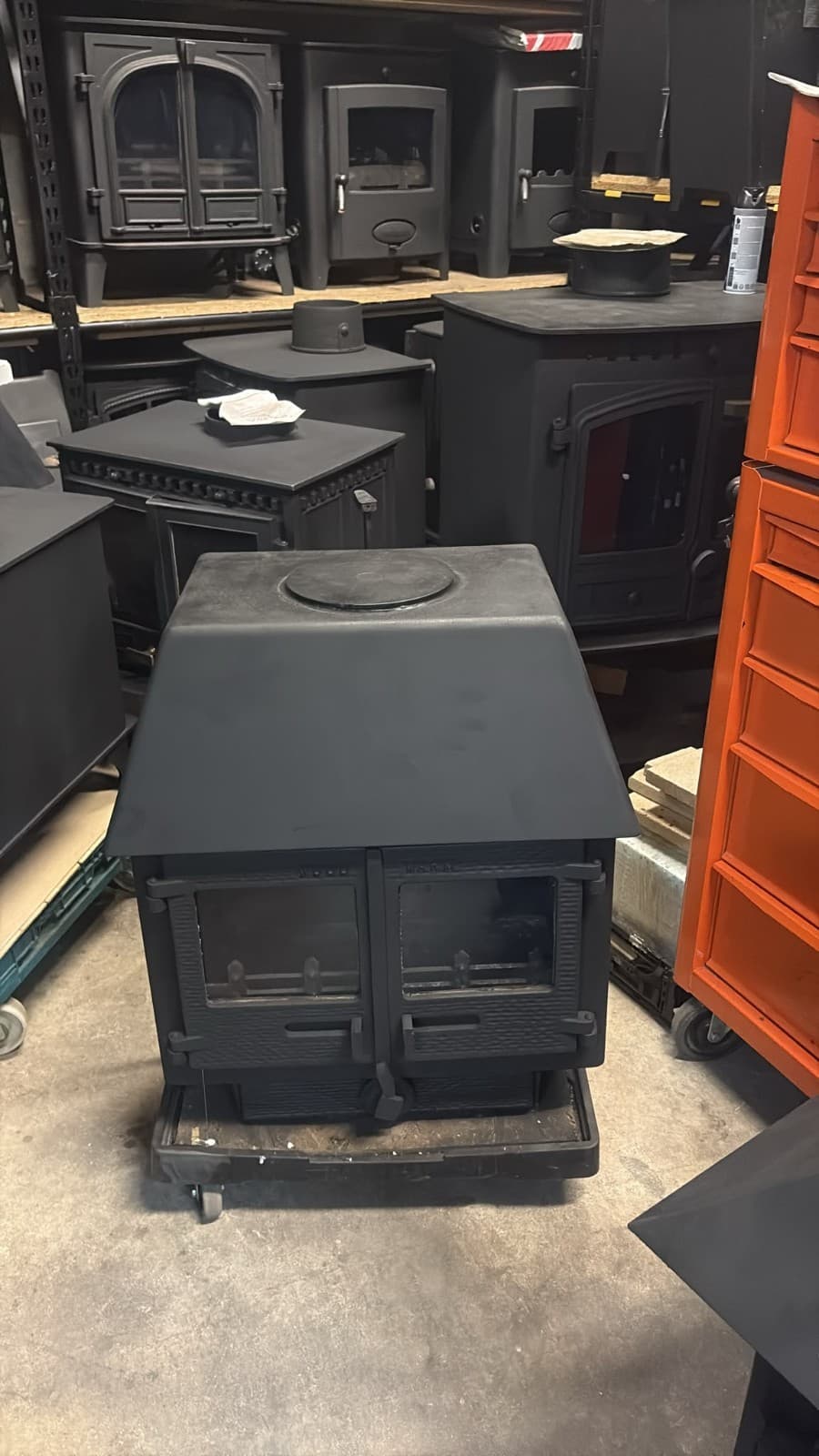 Woodwarm Fireblaze Stove, 8Kw MULTI FUEL BOILER, (log,wood+burner) BOILER 🚚🚚 — view 4