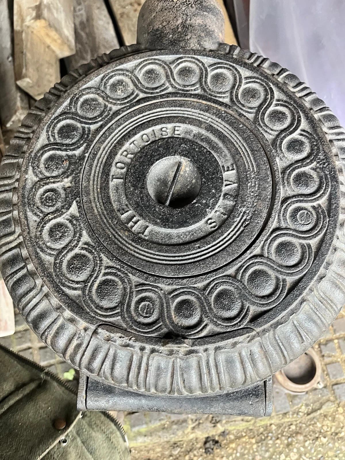 Antique Portways Stove vintage cyclinder stove. lovely old stove ARGE — view 3