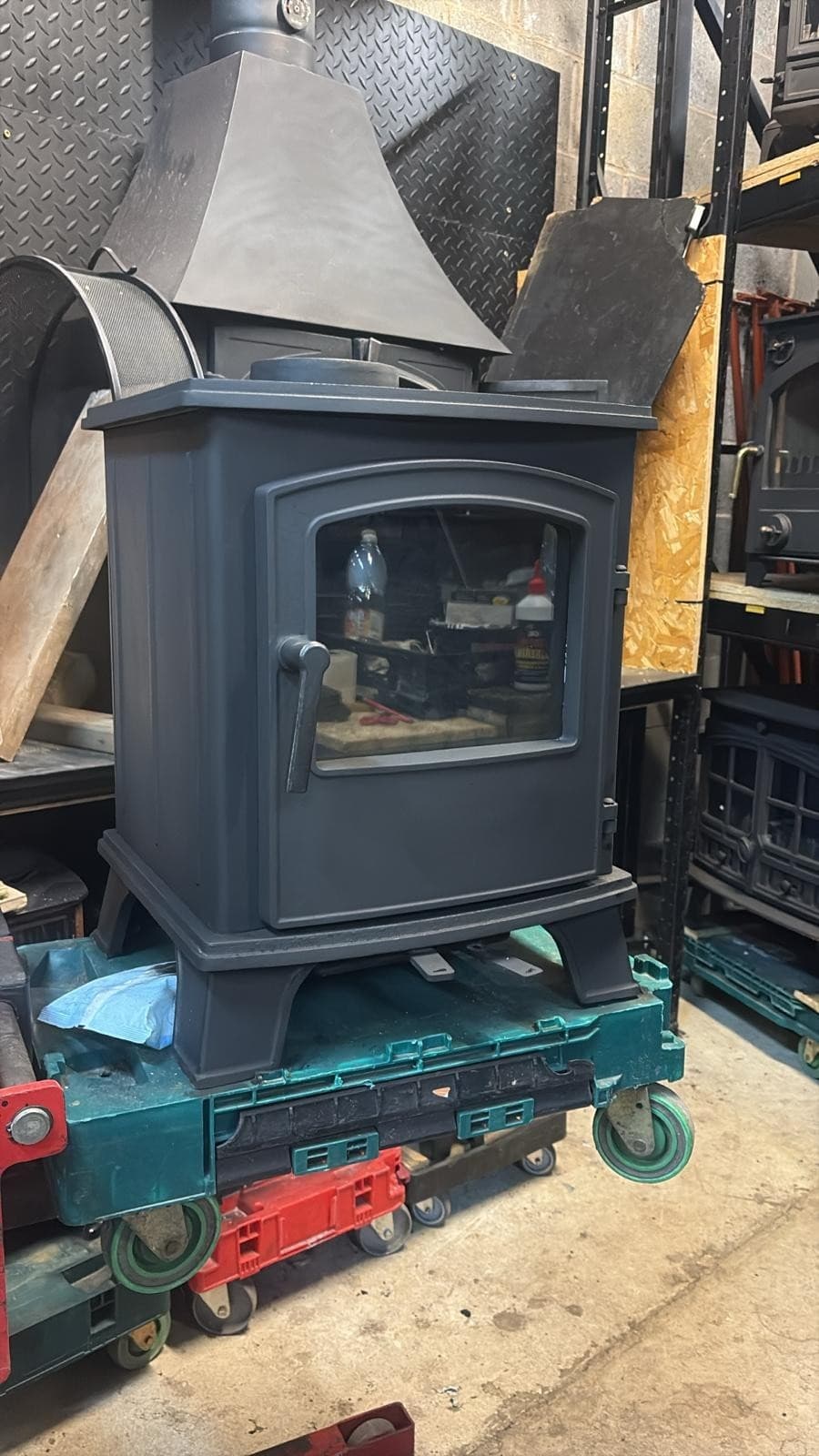 Broseley Cast Iron Stove, 5kW, MULTIFUEL, (log,wood+burner), DEFRA 🚚🚚 — view 3