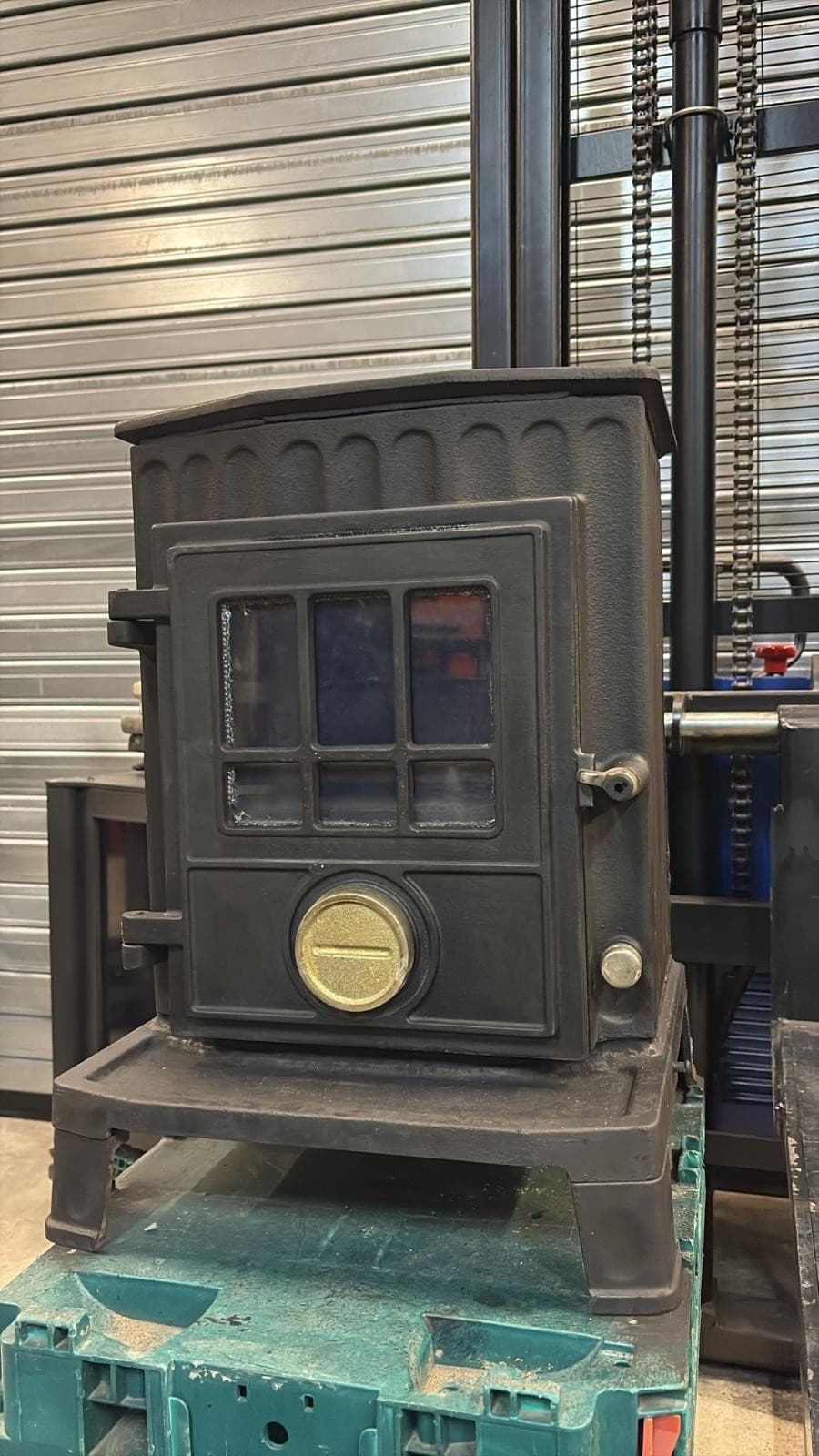 Aga Coalbrookdale Little Wenlock Stove,5kW,BOILER, MUTIFUEL, (log,wood+burner) — view 3