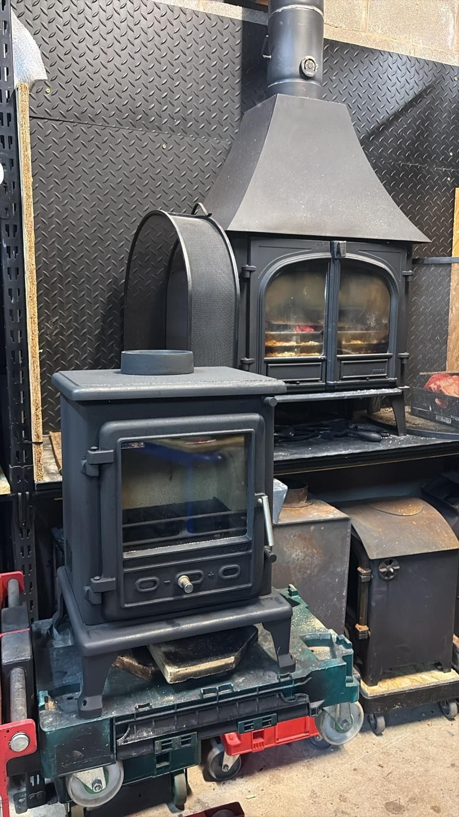 Firefox 5 Stove 5kw, MULTIFUEL, COAL(log,wood+burner), CAST IRON , ๐๐๐