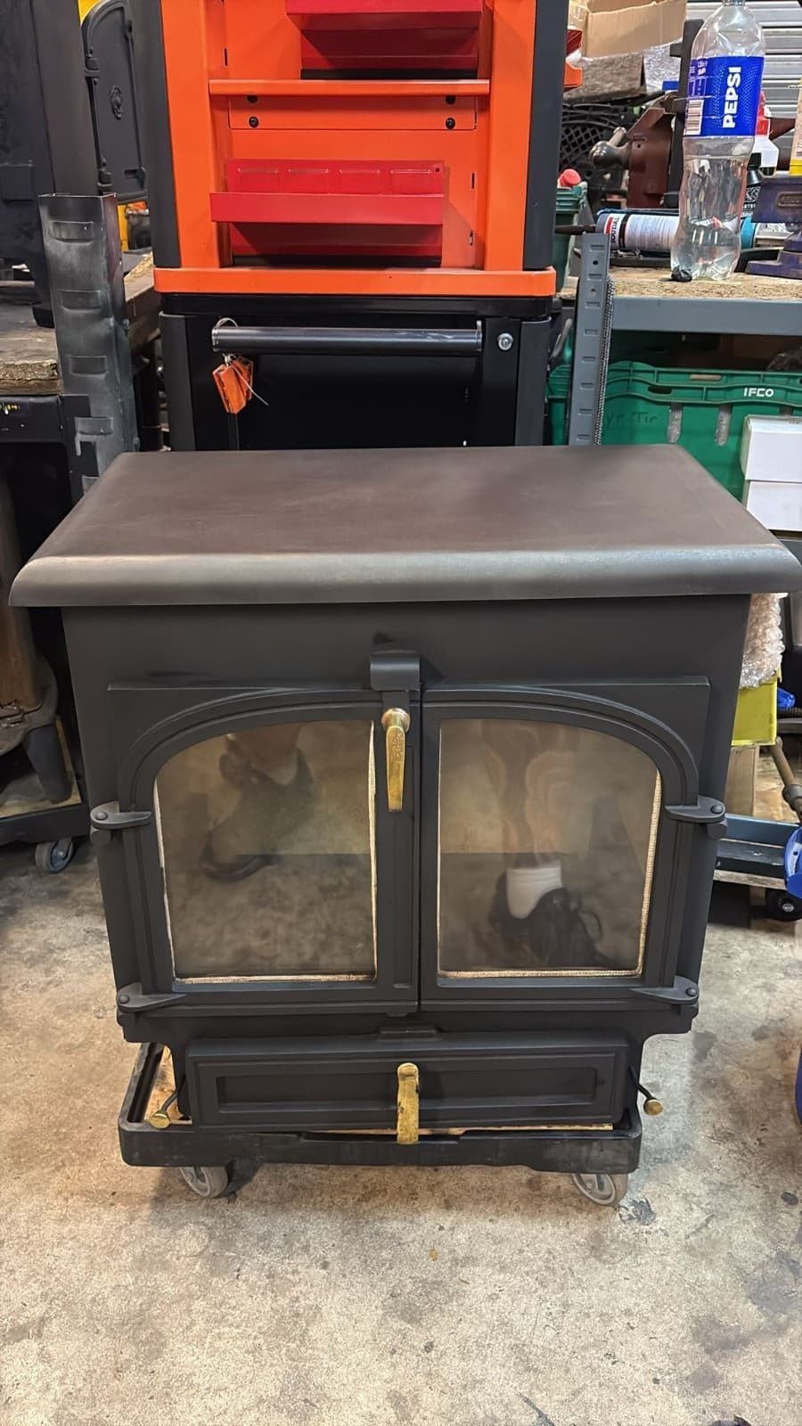 Clearview 650 Stove, 12kW, LOGBURNER - WOOD BURNER ONLY -(log,wood+burner)🚚🚚