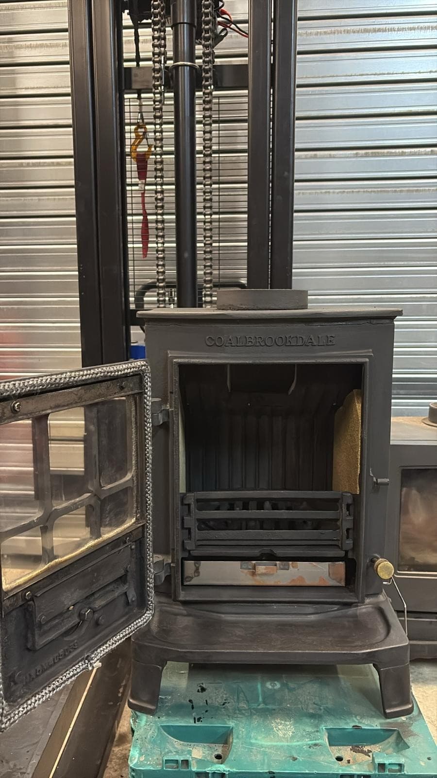 Aga Coalbrookdale Little Wenlock Stove,5kW,BOILER, MUTIFUEL, (log,wood+burner) — view 2