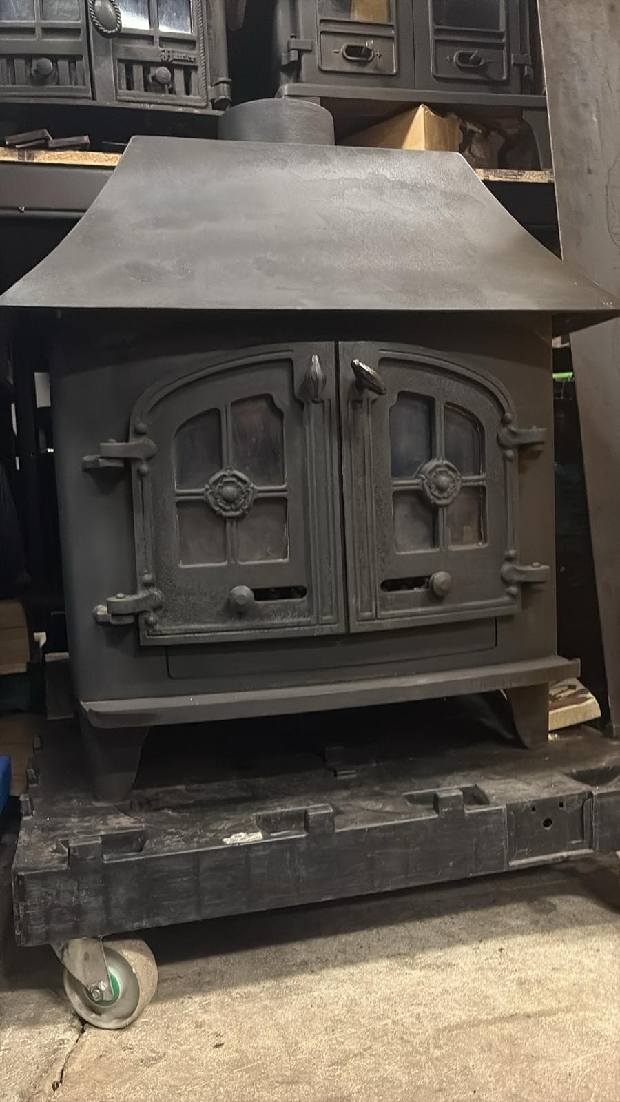 YEOMAN COUNTRY 14 Stove, 14KW, Multifuel, (log,wood+burner), ๐๐ Delivery โ view 2