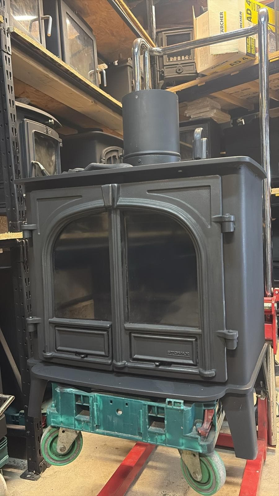 Stovax Stockton 8 STOVE 8kW, Logburner, (log,wood+burner),🚚🚚 🚚 — view 4