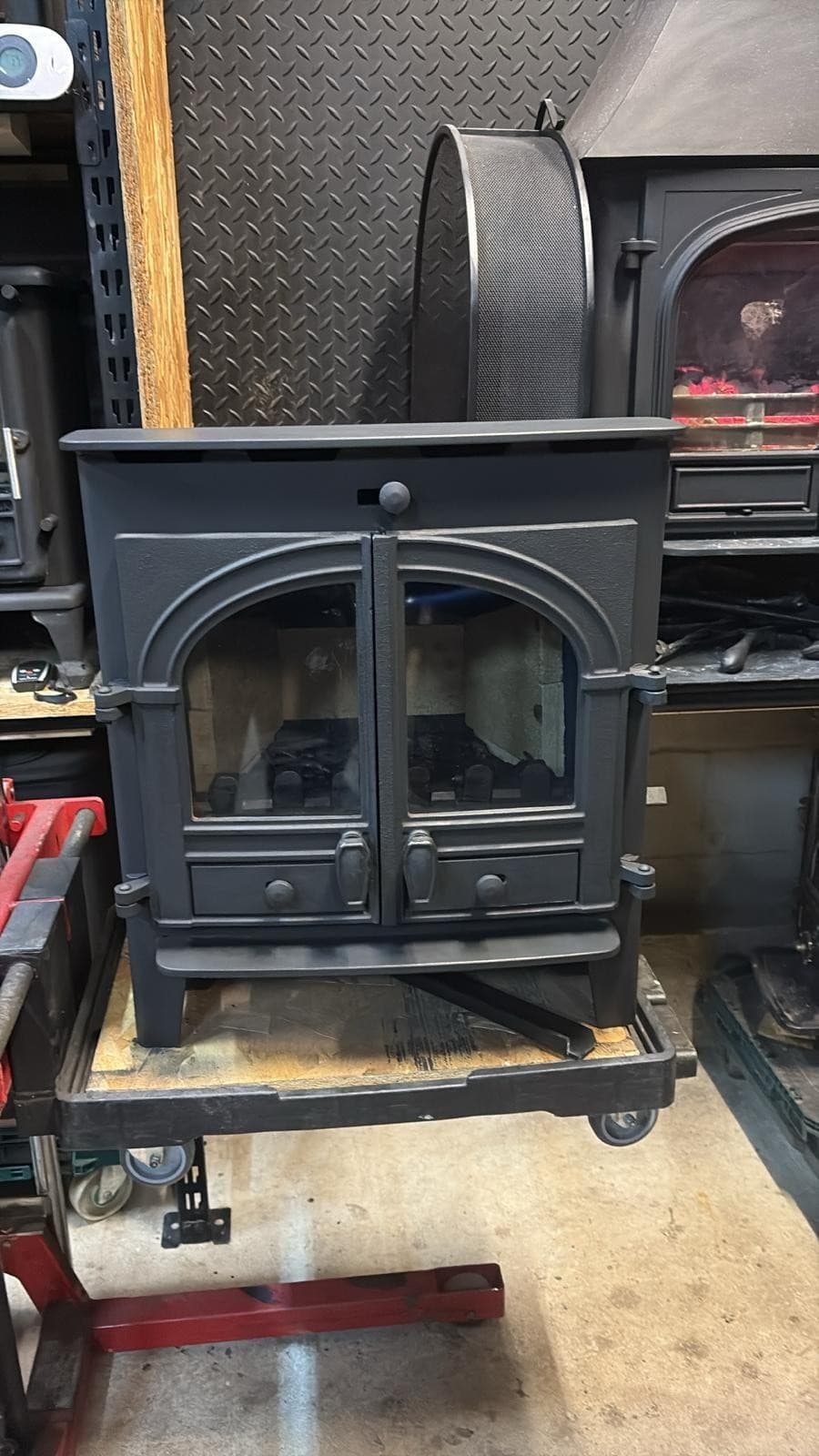 HUNTER Inset Stove 5Kw, Multifuel DELIVERY — view 2