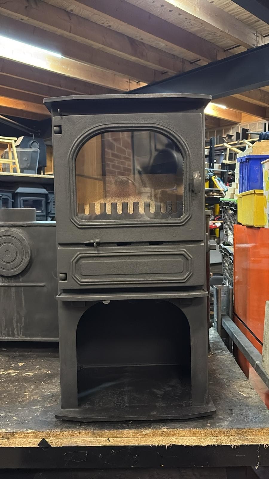 Dunsley Highlander 5 Stove on stand 5kw, , MULTIFUEL, (log,wood+burner) 🚚 — view 4
