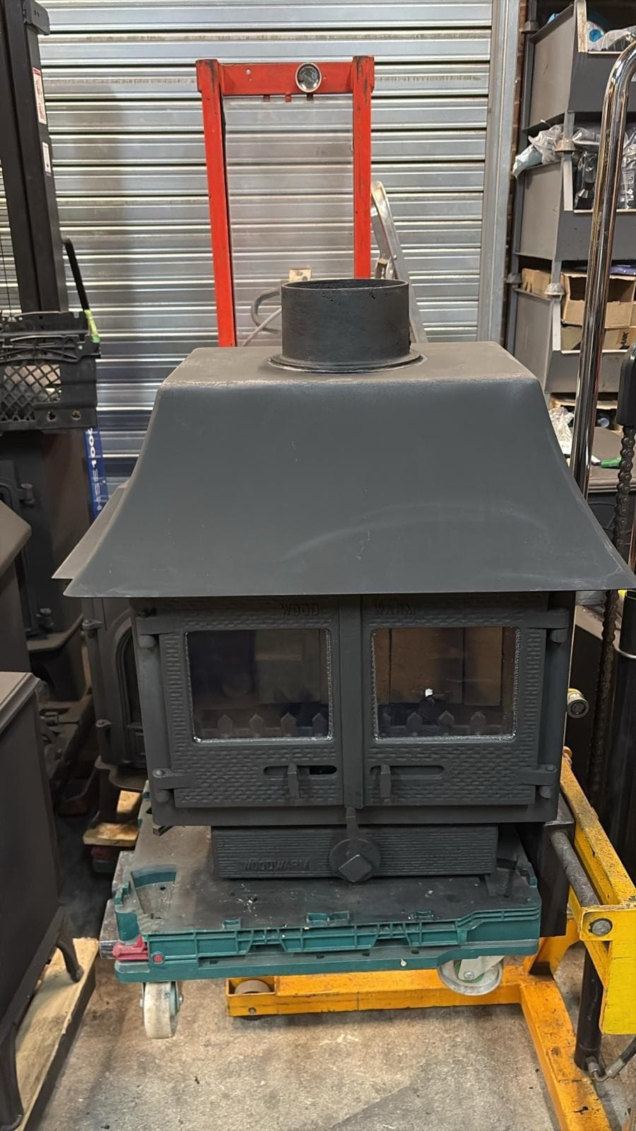 WOODWARM Canopy Stove, 7kW MULTIFUEL, (log,wood+burner), 🚚🚚🚚 — view 3