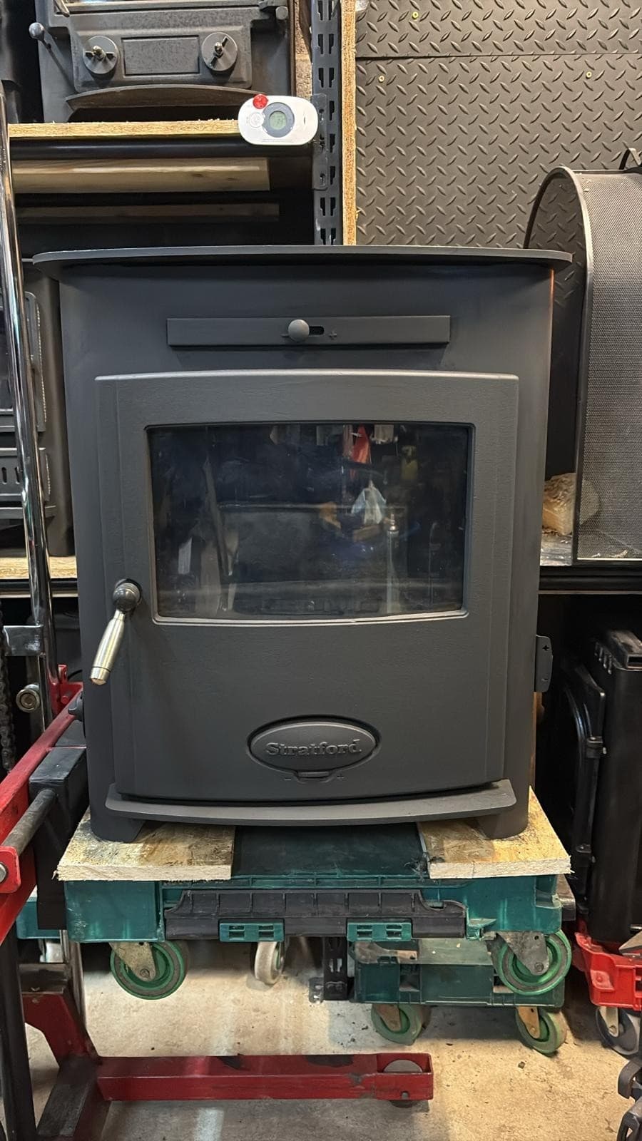 25KW BOILER STOVE Stratford eco Boiler 25, Multifuel, COAL (log,wood+burner) — view 3