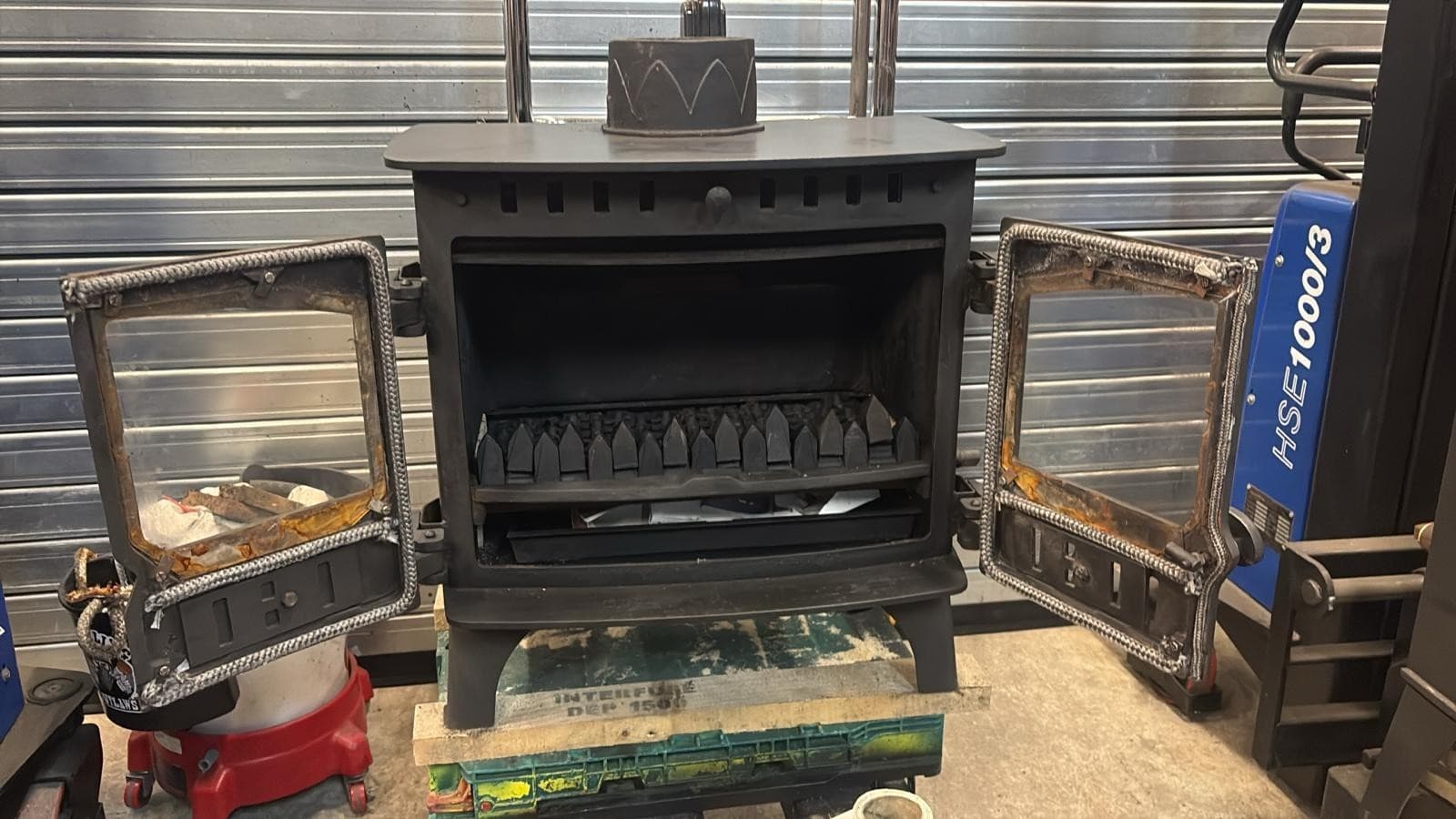 Hunter Herald 8 Stove 8kw, BOILER, MULTIFUEL, COAL (log,wood+burner), 🚚🚚 — view 5