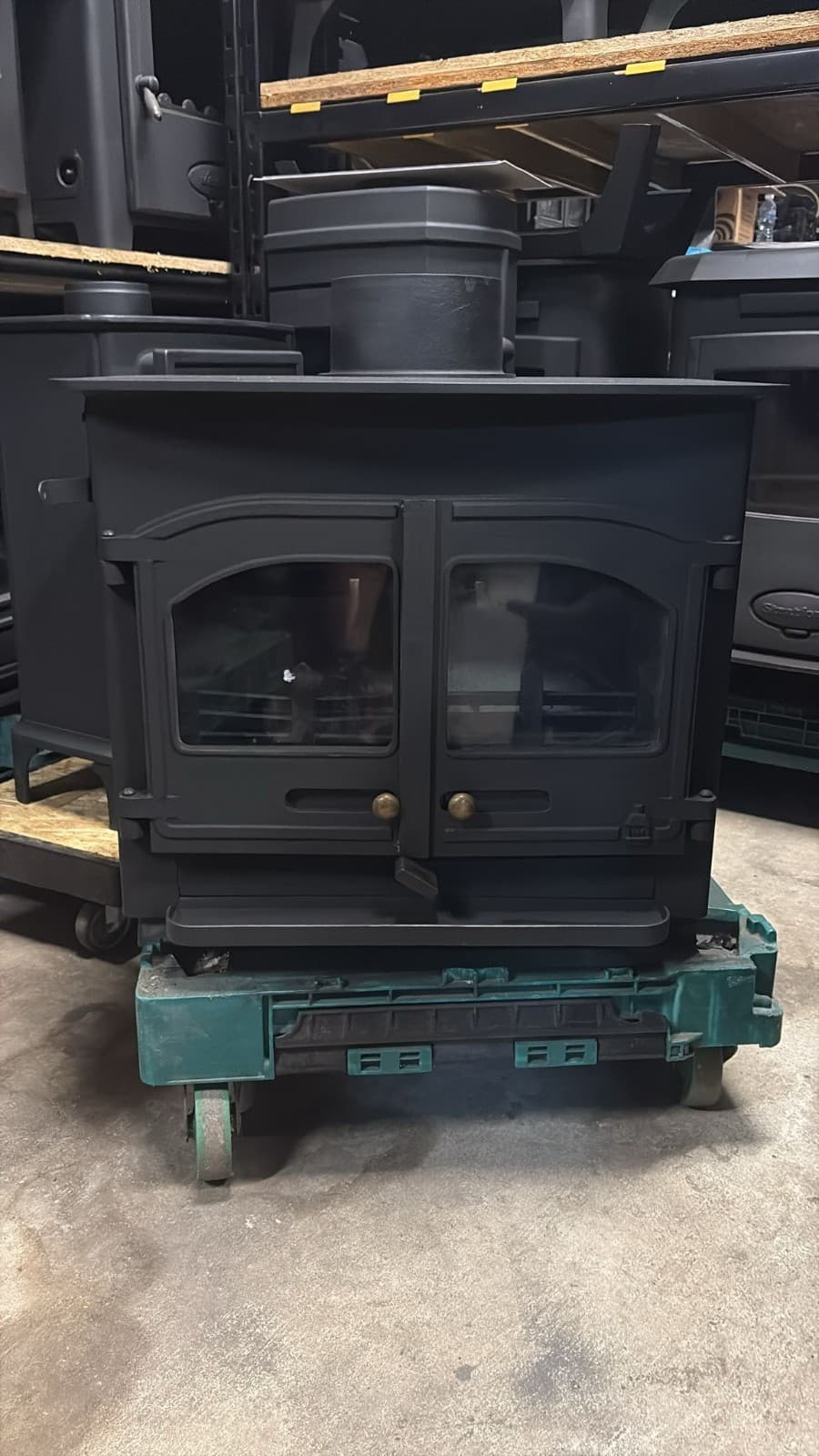 Woodwarm Stove, 8-12Kw MULTI FUEL(log,wood+burner) BOILER ๐๐ โ view 3