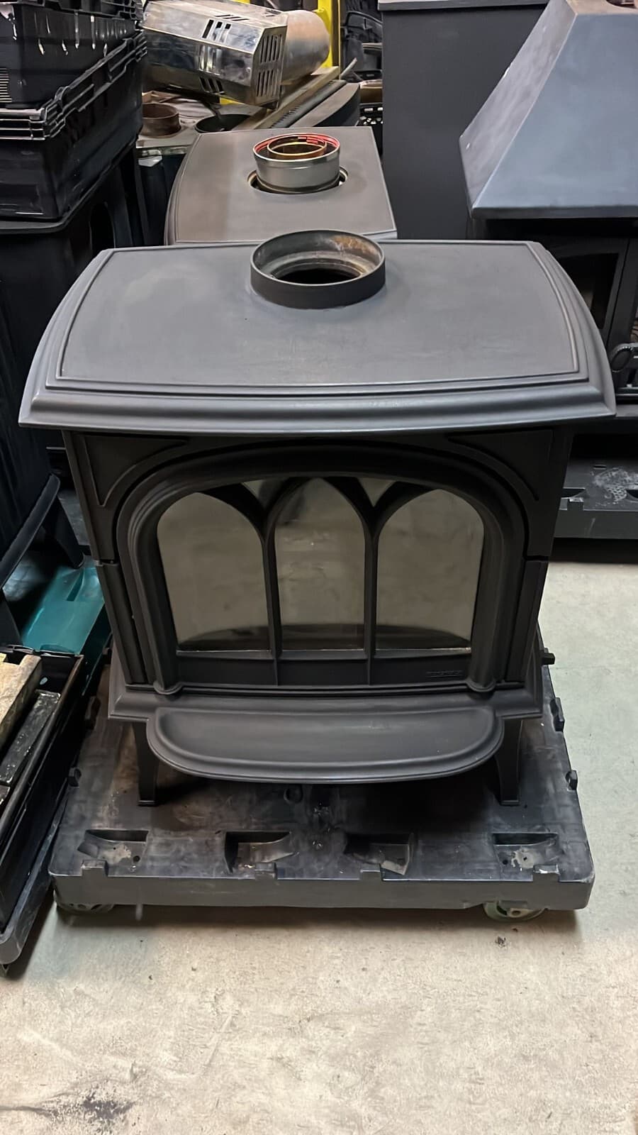 Stovax Huntingdon 40 9kW Stove MULTIFUEL, (log,wood+burner), DEFRA, stoveπππ β view 4