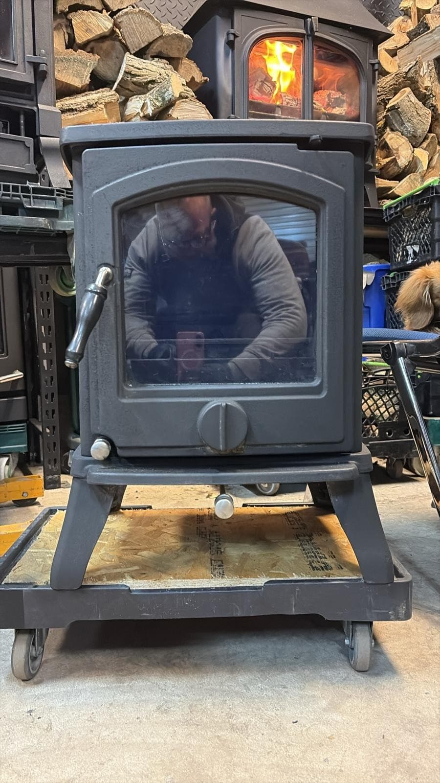Broseley Cast Iron Stove, 5kW, MULTIFUEL, (log,wood+burner), DEFRA 🚚🚚 — view 5