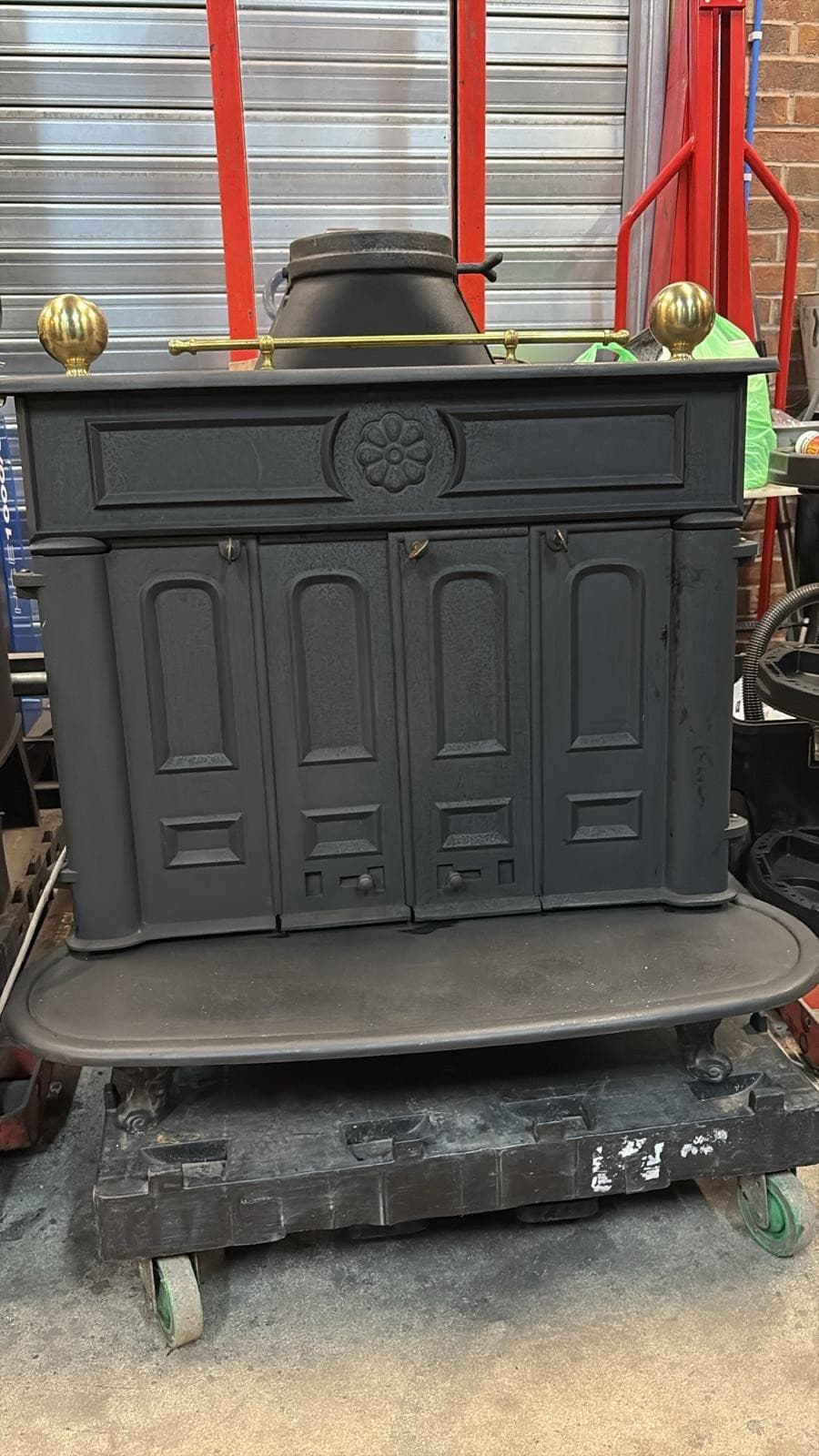 Regency Franklin Stove 10-14Kw, MULTIFUEL, (log,wood+burner), MASSIVE 85CM ๐๐ โ view 2