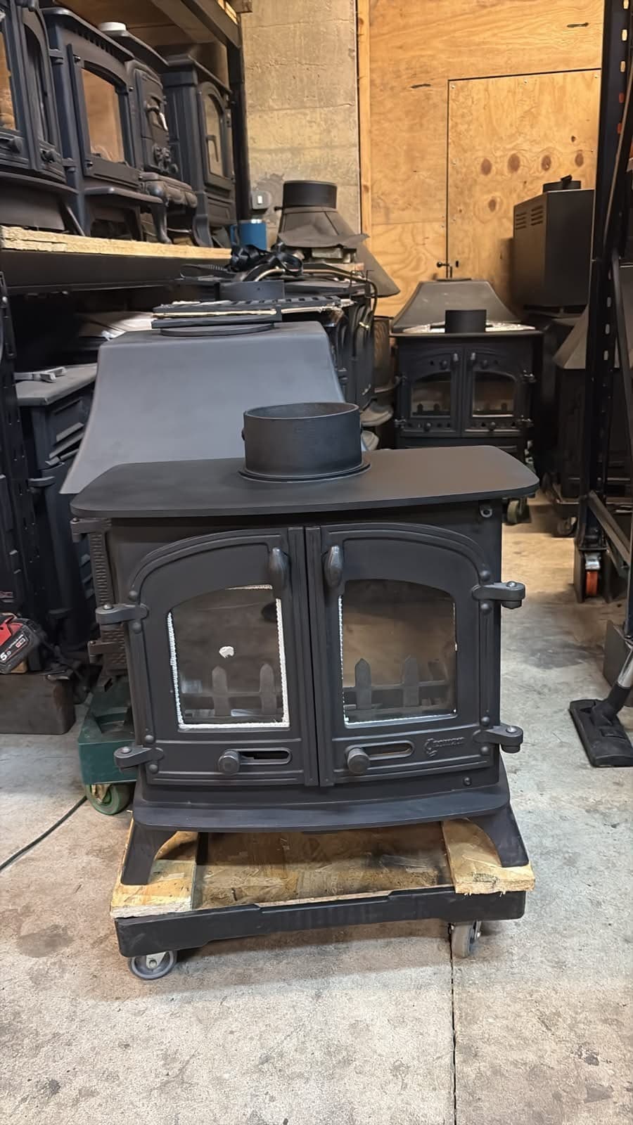 Yeoman EXE Stove 7 Kw, FLAT TOP STOVE, Multifuel, (log,wood+burner), 🚚🚚 🚚 — view 3