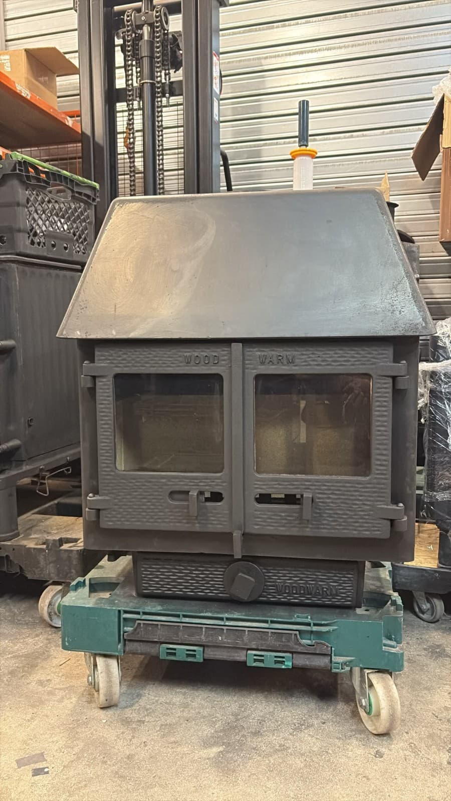 Woodwarm Fireblaze Stove, 8Kw MULTI FUEL (log,wood+burner), ๐๐ โ view 2