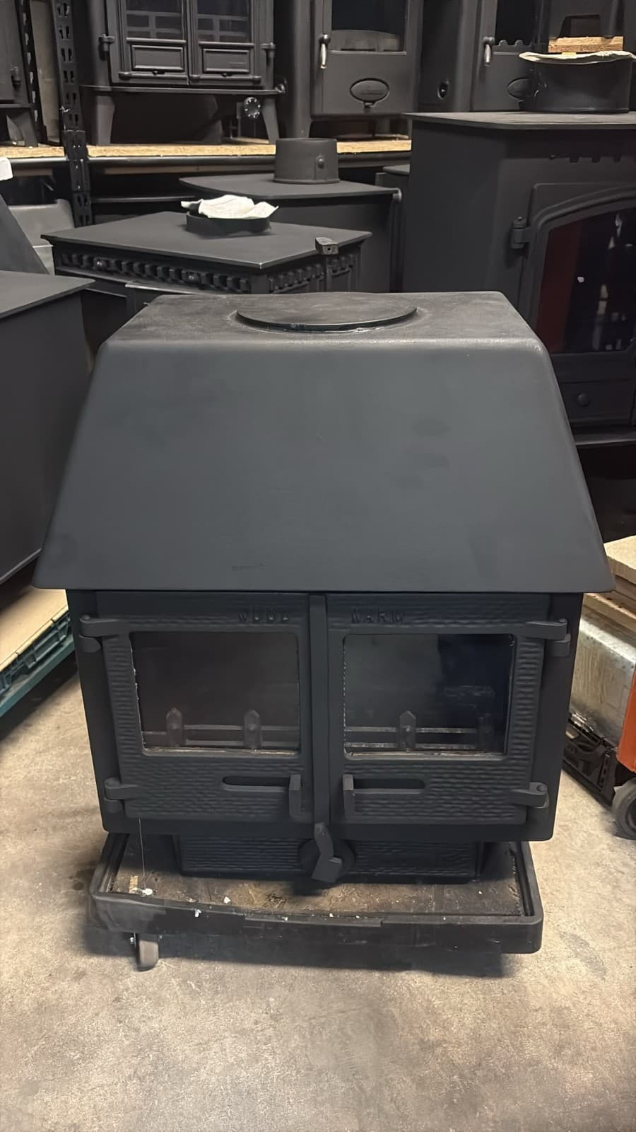 Woodwarm Fireblaze Stove, 8Kw MULTI FUEL BOILER, (log,wood+burner) BOILER 🚚🚚 — view 2