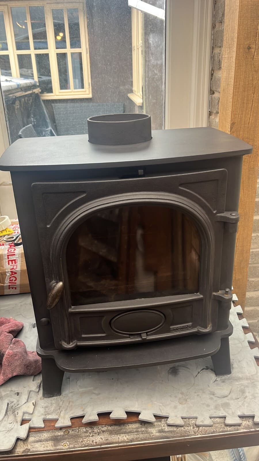 Stovax Stockton 5 Stove, wood burner, (log,wood+burner), DEFRA, eco stoveπππ β view 5