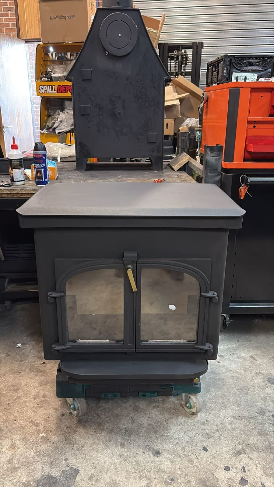 Clearview 750 Stove, 14kW, LOGBURNER - WOOD BURNING ONLY - RARE 🚚🚚 — view 2