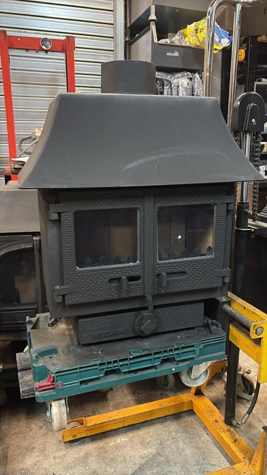 WOODWARM Canopy Stove, 7kW MULTIFUEL, (log,wood+burner), 🚚🚚🚚 — view 5