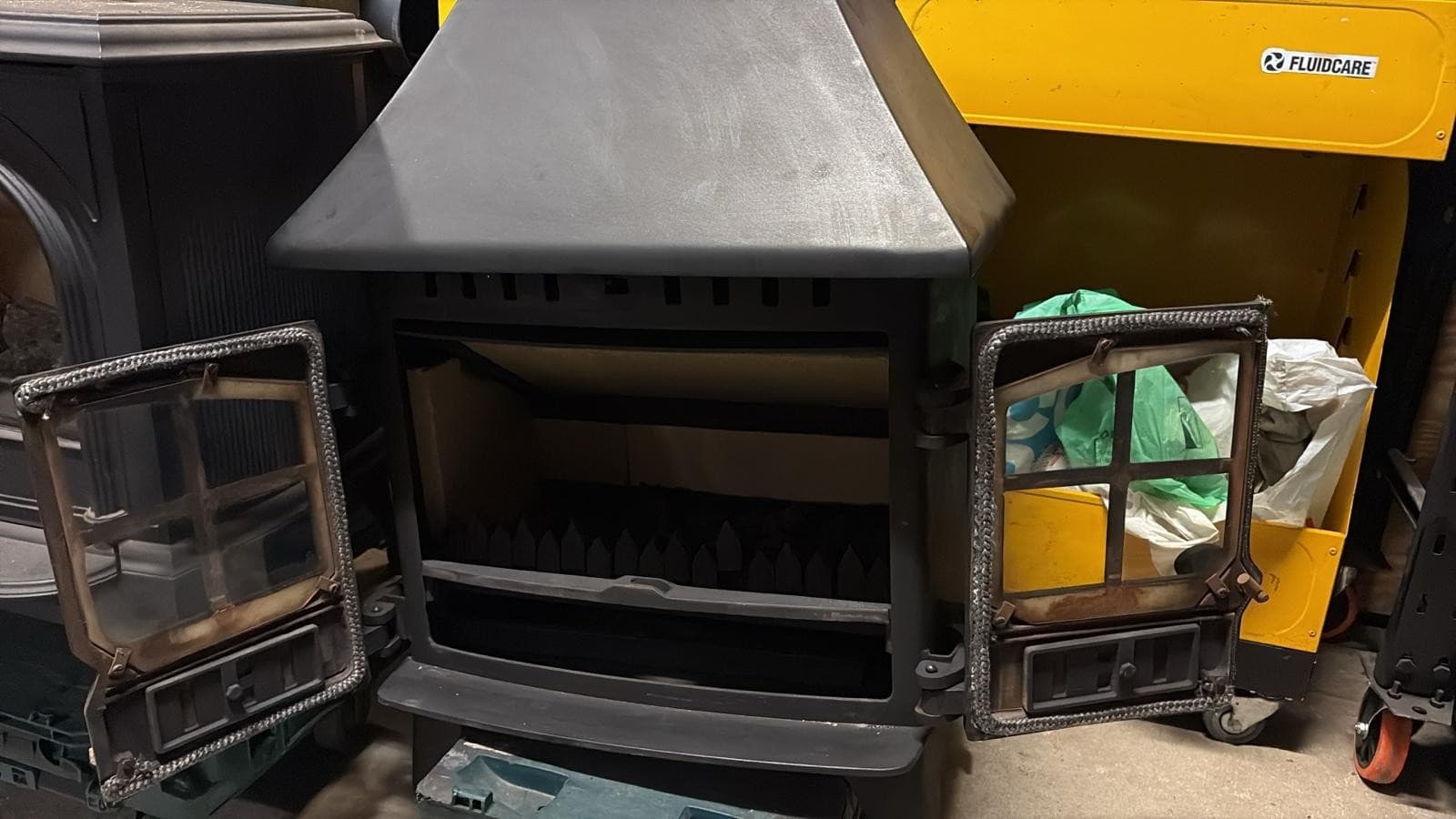 Hunter Herald 8 Stove 8kw, MULTIFUEL, (log,wood+burner), canopy ToughBuilt🚚🚚🚚 — view 5