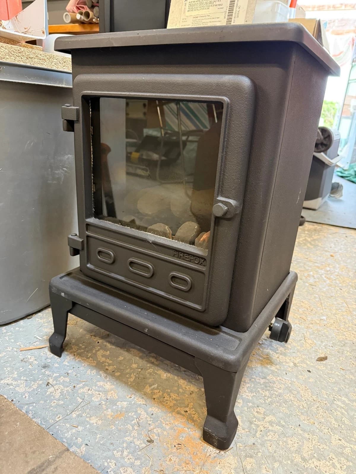 Firefox LPG Gas Fire Stove 5 KW - Hardly used — view 5