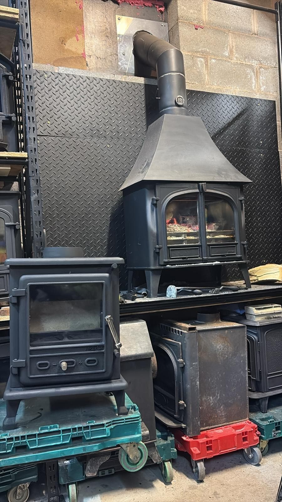 Firefox 5 Stove 5kw, MULTIFUEL, (log,wood+burner), DEFRA, ๐๐๐ โ view 5