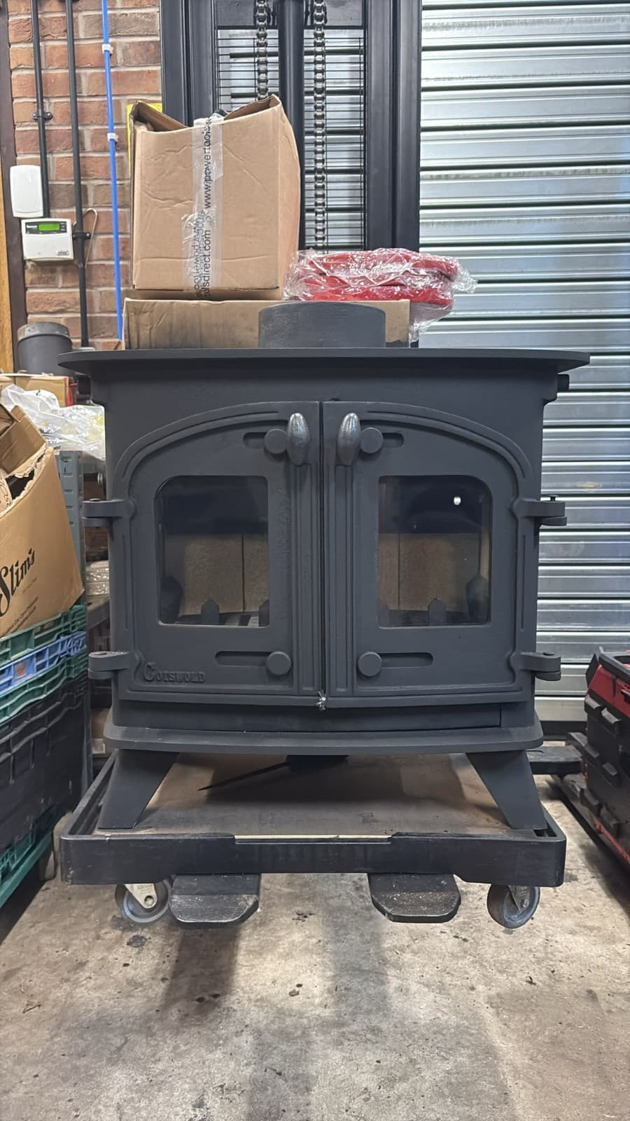Villager Flatmate Stove, 7kW, COTSWOLD,MULTIFUEL, COAL(log,wood+burner), 🚚🚚 — view 3