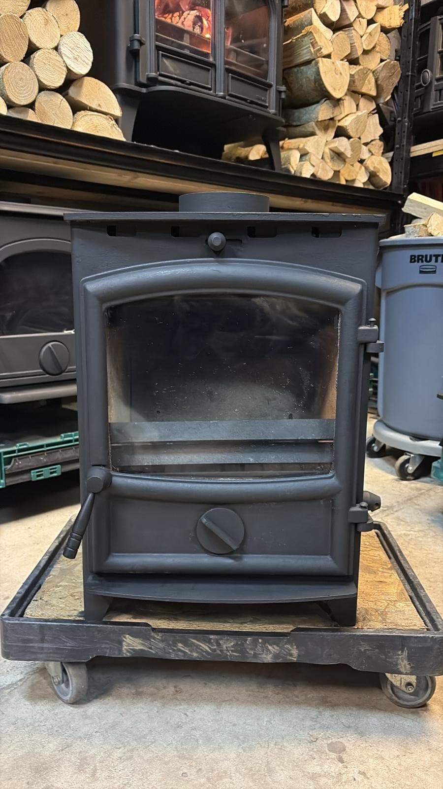 🔥 “FIRELINE FX5” 5KW DEFRA APPROVED Multi fuel stove Log Coal Burner RRP £948🔥 — view 3