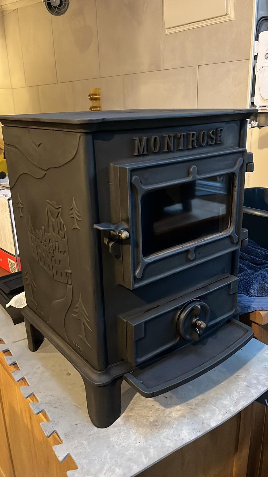 Esse Montrose, MK1 Stove, 5kw MULTIFUEL, (log,wood+burner), DEFRA ๐๐ โ view 4
