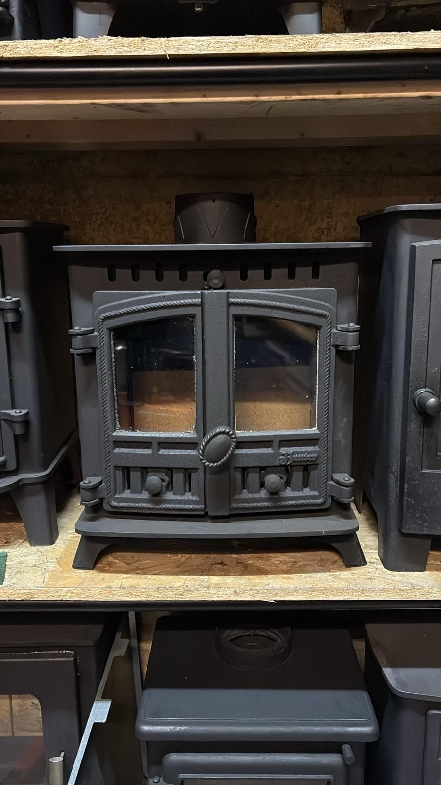 Hunter Herald 4 5kw Stove, LOGBURNER, WOODSTOVE , (log,wood+burner), DEFRA, ๐ โ view 4