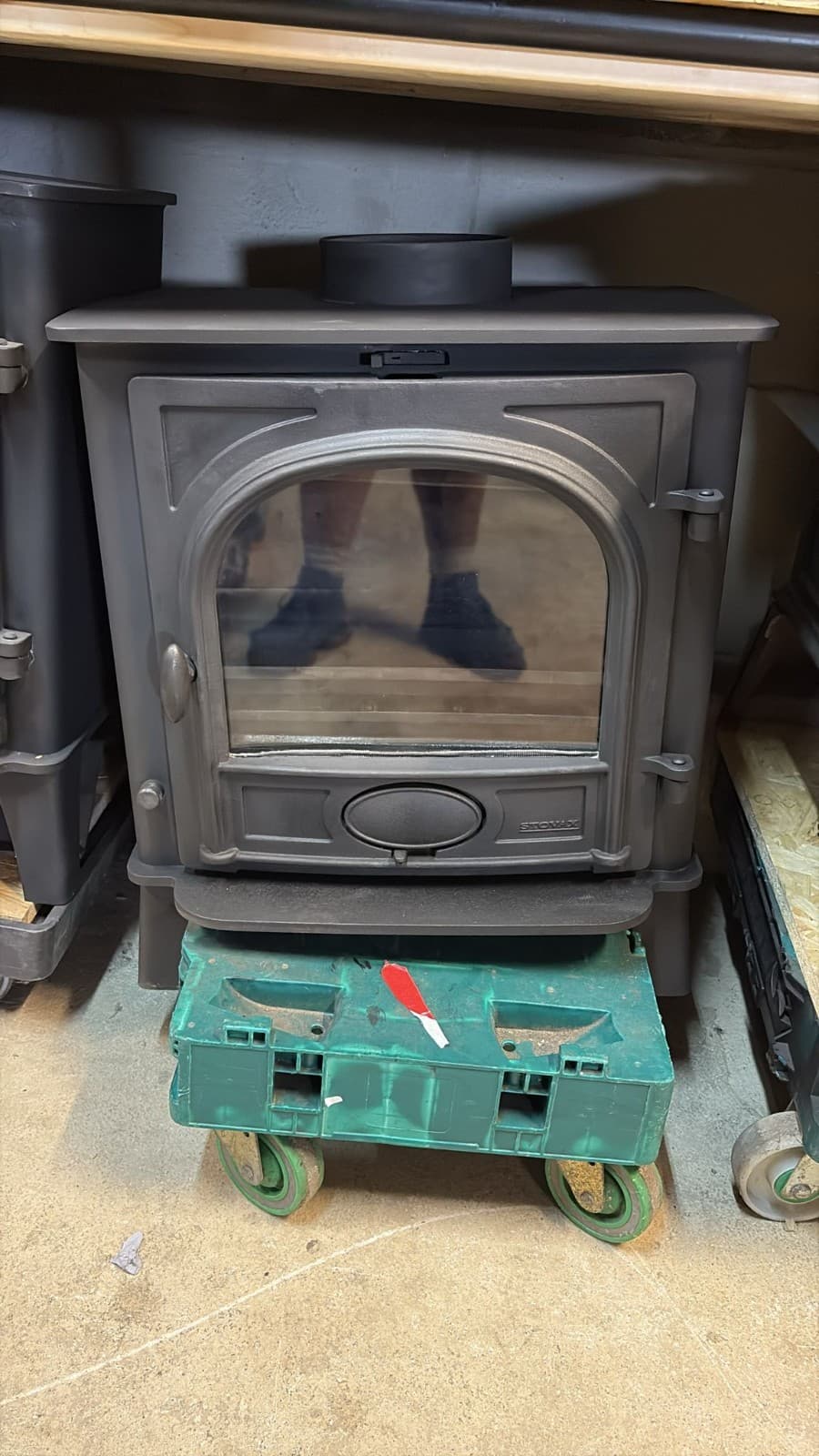 Stovax Stockton 7, 7kW, Multifuel, STOVE, (log,wood+burner), DEFRA, ๐๐ ๐ โ view 4