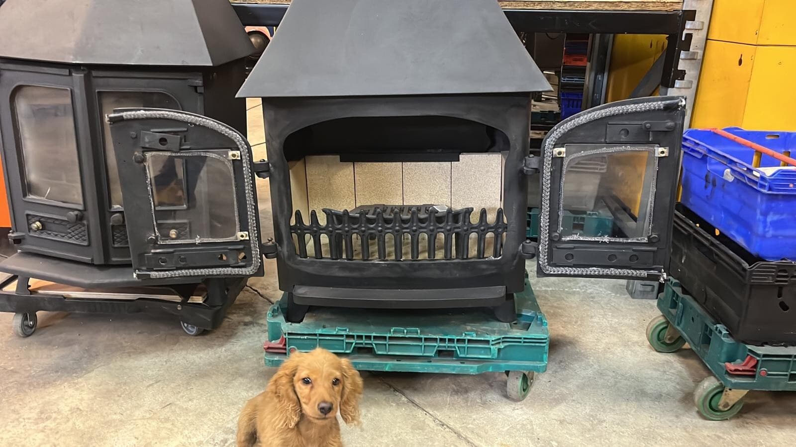 Villager Canopy Stove, 7kW MULTIFUEL, (log,wood+burner), 🚚🚚🚚 — view 4