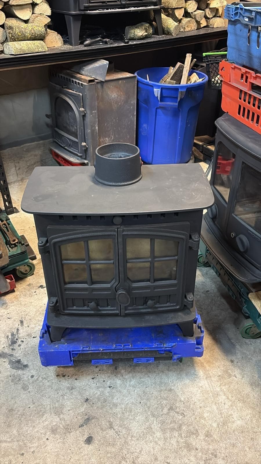 Hunter Herald 5 SLIMLINE LOG BURNING Stove 8kw, Woodburner (log,wood+burner)🚚 — view 4