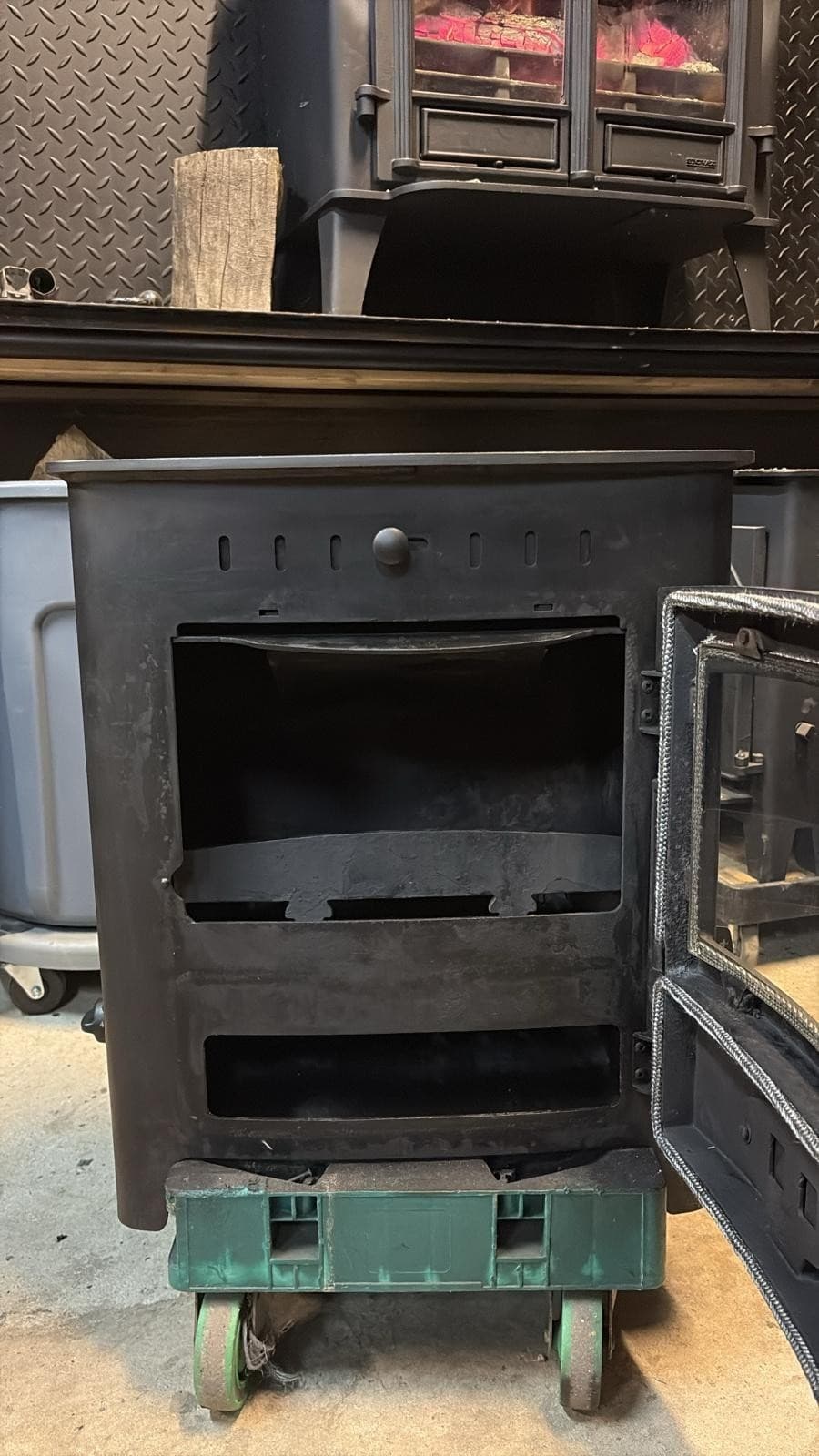 Arada Stratford Ecoboiler EB12HE multifuel Stove COAL(log,wood+burner), DEFRA, — view 4