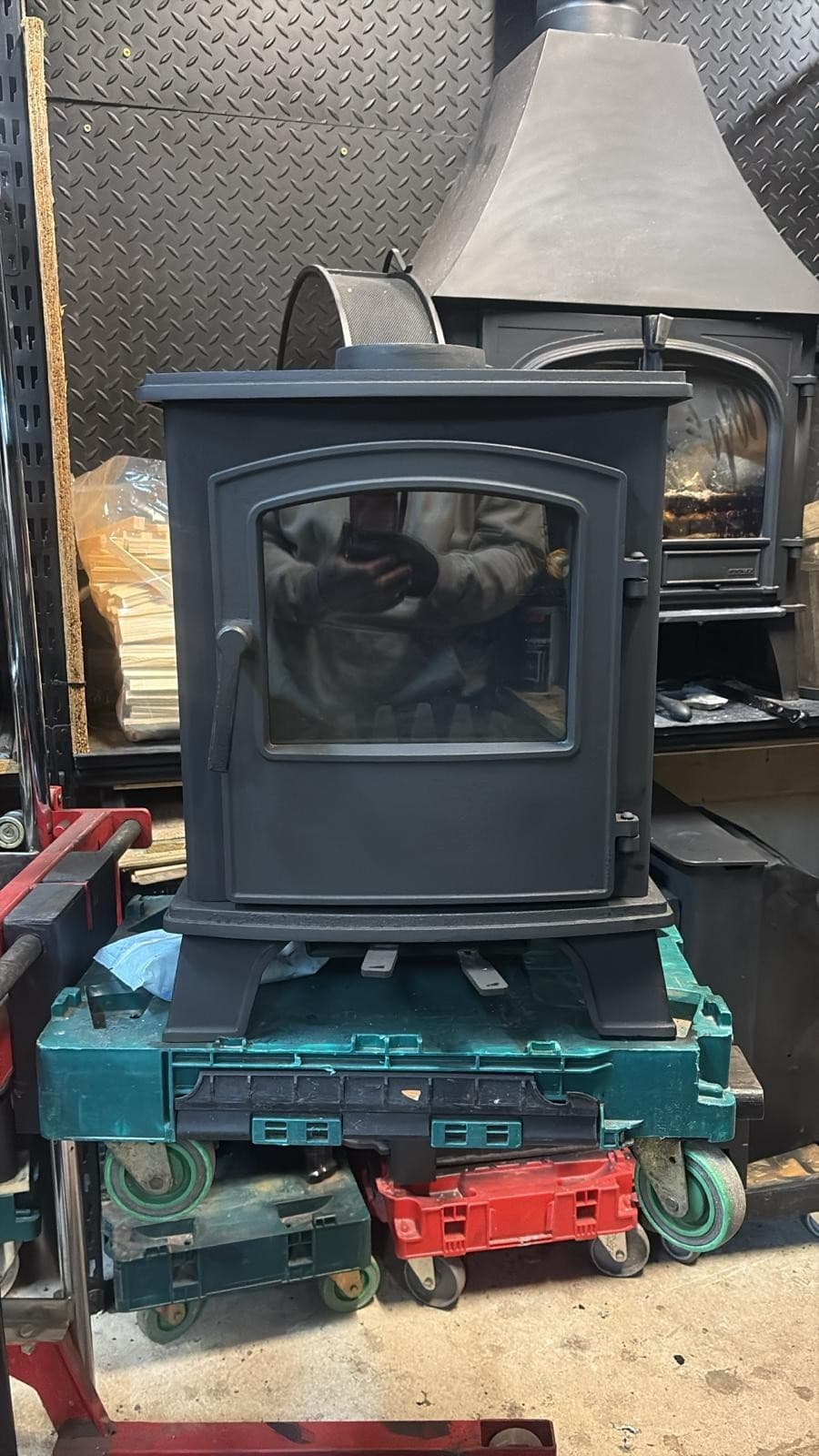 Broseley Cast Iron Stove, 5kW, MULTIFUEL, (log,wood+burner), DEFRA 🚚🚚 — view 4