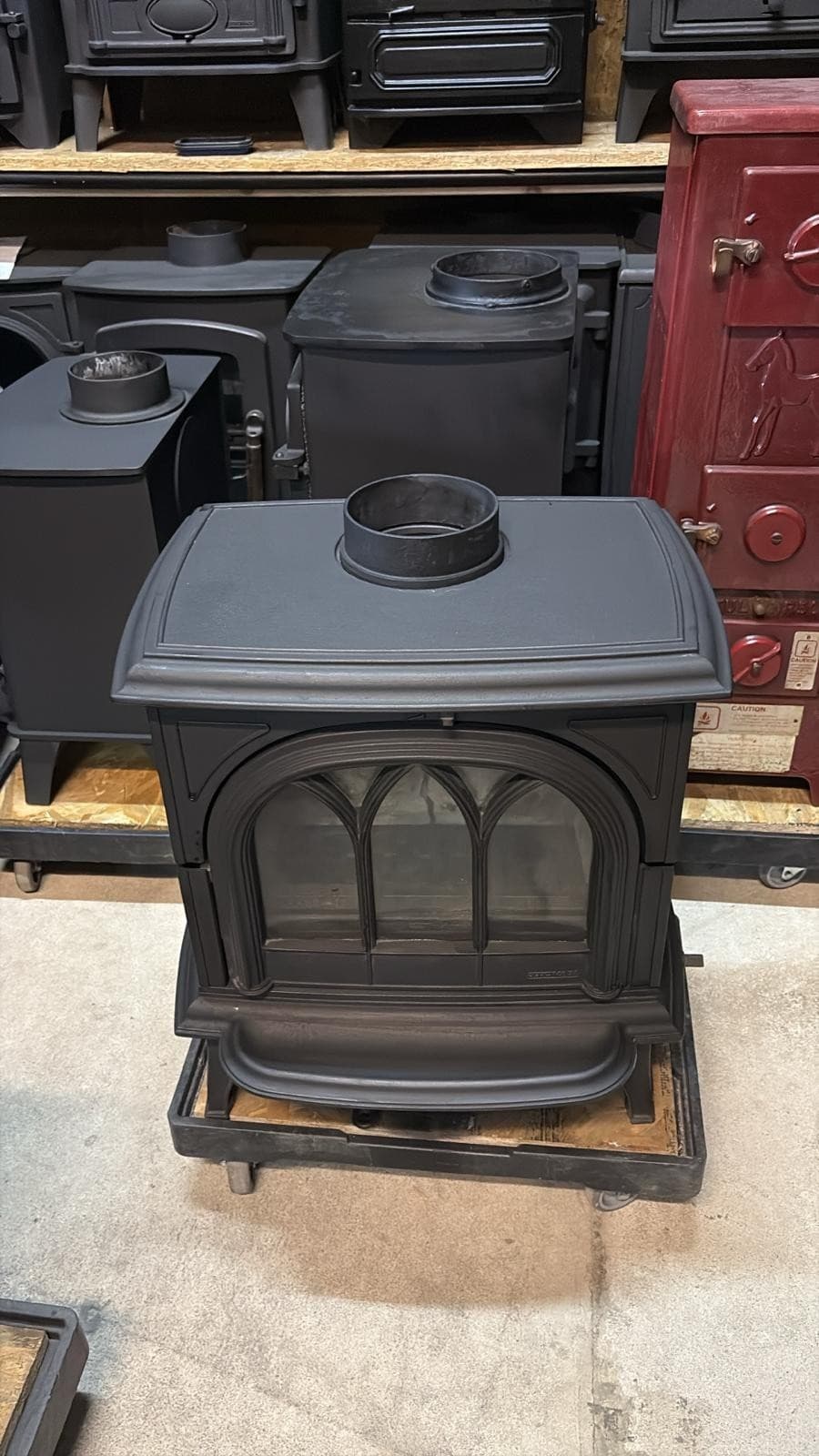 🔥 RESTORED “STOVAX HUNTINGDON 25” 5KW Multifuel DEFRA stove Wood Log Burner 🔥 — view 4