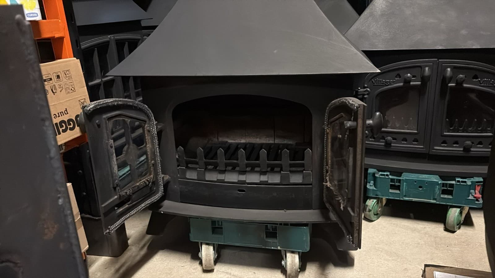 YEOMAN COUNTRY 14 Stove, 14KW, Multifuel, (log,wood+burner), DEFRA 🚚🚚 Delivery — view 4