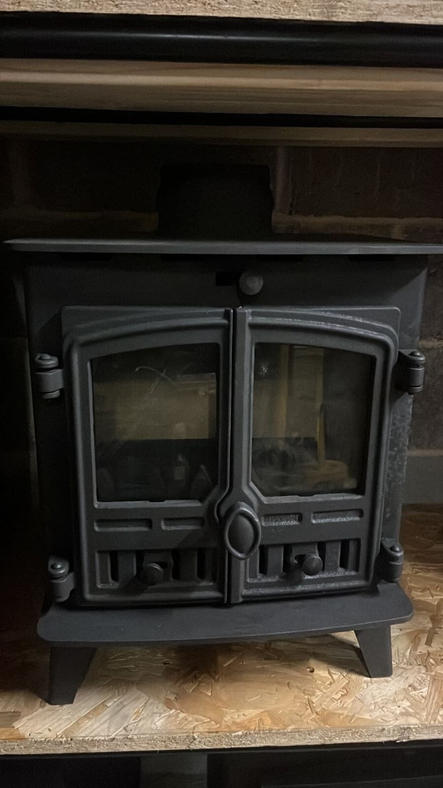 Hunter Herald 4 5kw Stove, MULTIFUEL, (log,wood+burner), DEFRA, eco stoveπππ β view 3