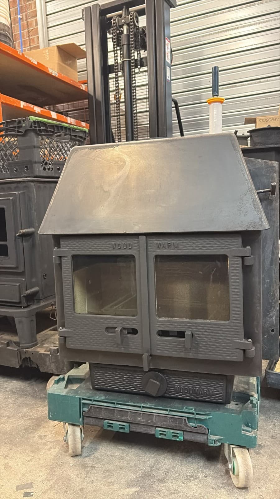 Woodwarm Fireblaze Stove, 8Kw MULTI FUEL (log,wood+burner), ๐๐ โ view 4